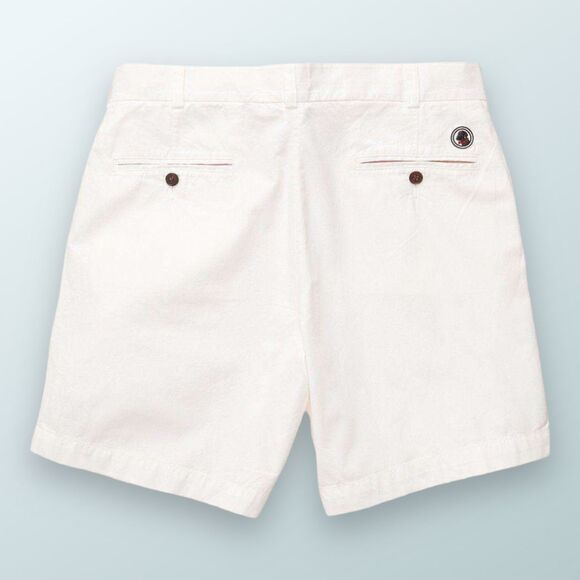 Southern Proper Men's Shorts 34 White Club 7" Cotton - Picture 2 of 13